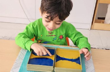 کلاس مونته سوری مهدکودک